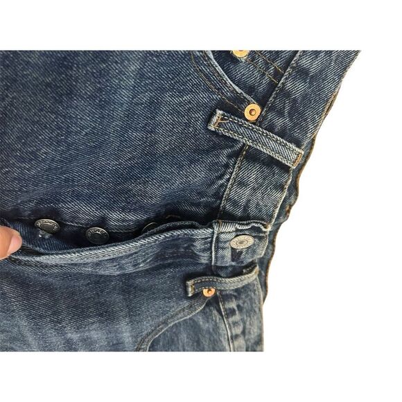 Levi's 501 Women's High Waisted Denim Cut Off Shorts‎ Size 27 - Picture 9 of 9